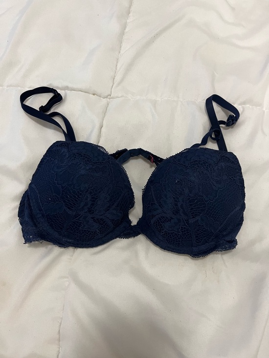 La SENZA Other - La Senza 32B Navy Blue Lace Push-Up Bra